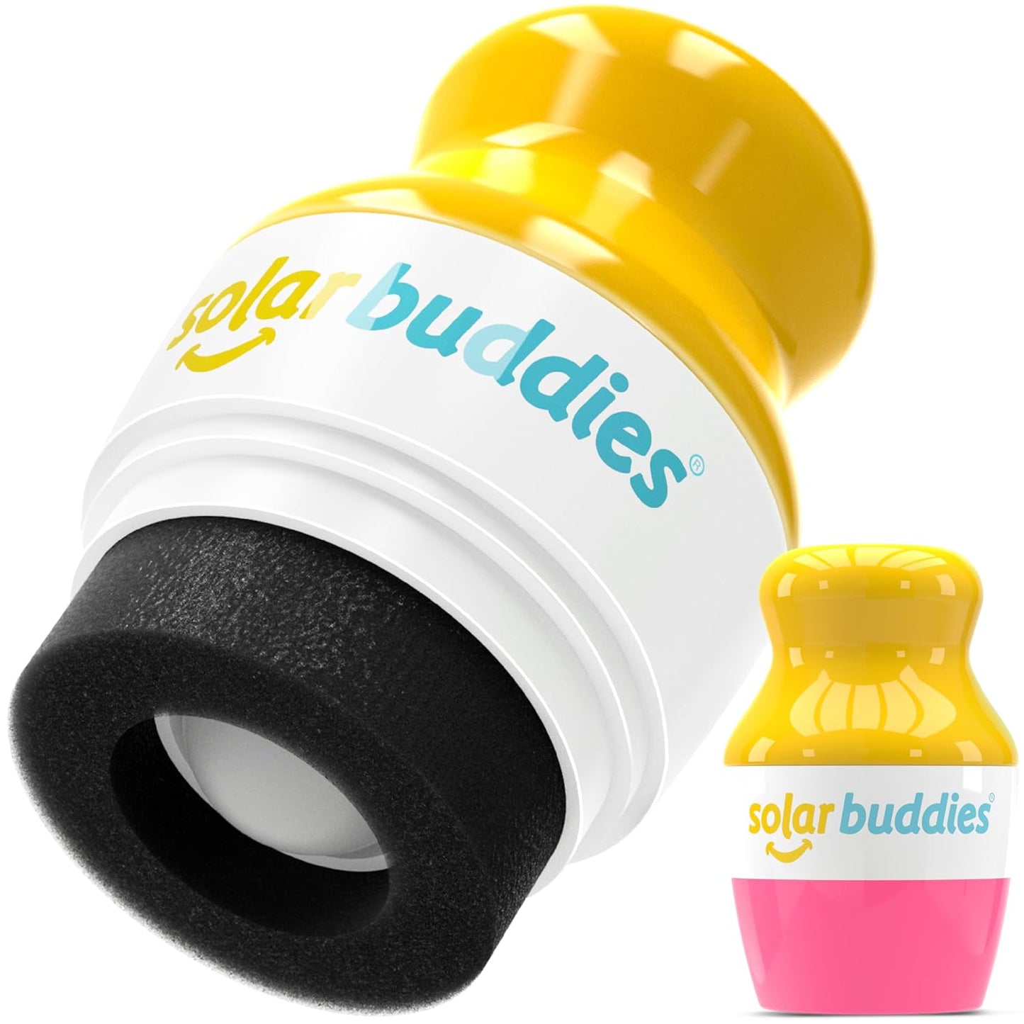 Sunscreen Applicator - Single Pink - Refillable Roll on Sponge Sunscreen, Suncream & Lotion Applicator for Kids, Adults & Families - Holds 3.4Fl Oz, Perfect Size for Travel