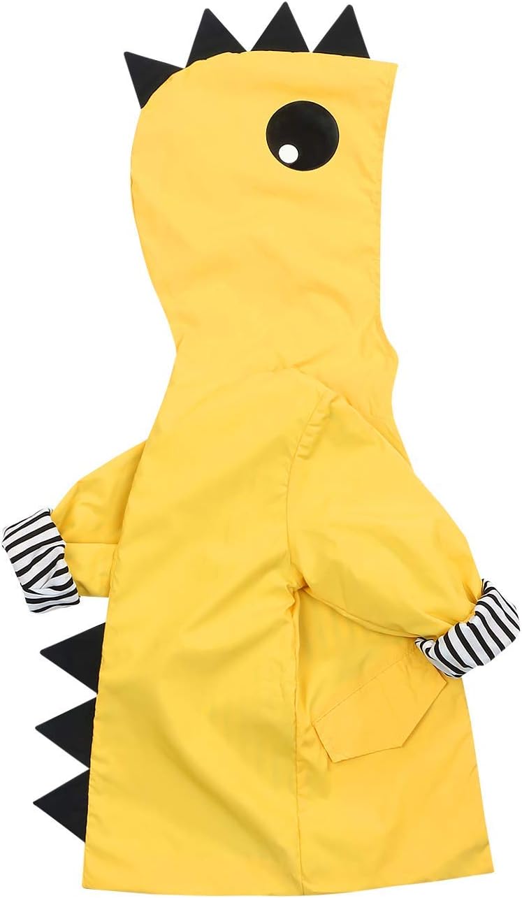 Toddler Baby Boy Girl Duck Rain Jacket Cute Cartoon Yellow Raincoat Hoodie Kids Coat Fall Winter School Outfit