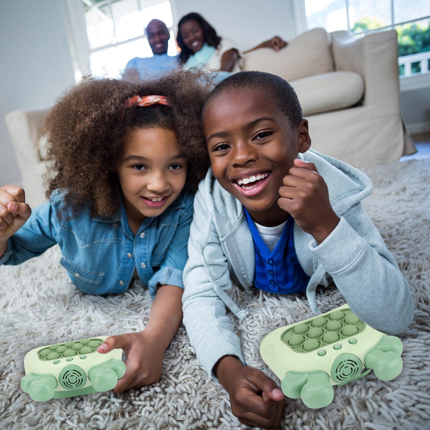 Upgraded Handheld Quick Push Game for Kids 6-12, Sensory Toy / ADHD / Stress Reliefs ! 