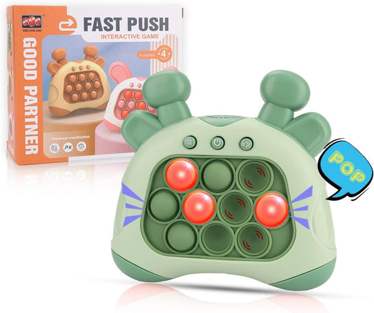 Upgraded Handheld Quick Push Game for Kids 6-12, Sensory Toy / ADHD / Stress Reliefs ! 